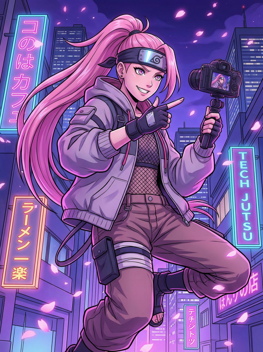 糖心vlog视频：忍者少女的城市冒险